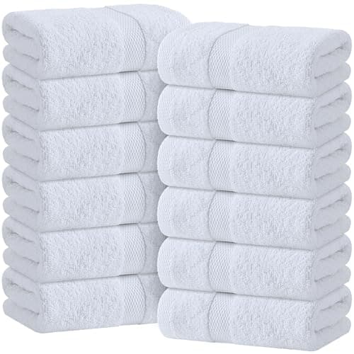 Value Bulk White Towels