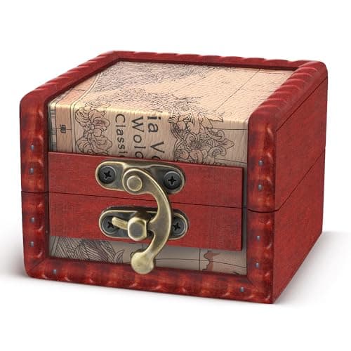 Retro Wooden Trinket Box