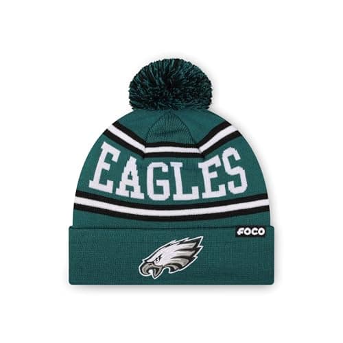 Eagles Stripe Pom