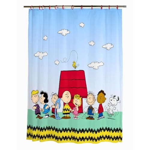 Peanuts Shower Curtain Set