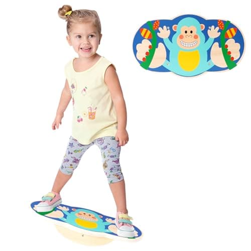 Sturdy Wooden Wobble Board