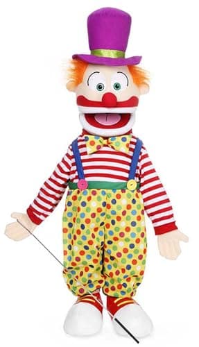 Clown Puppet w/Hat