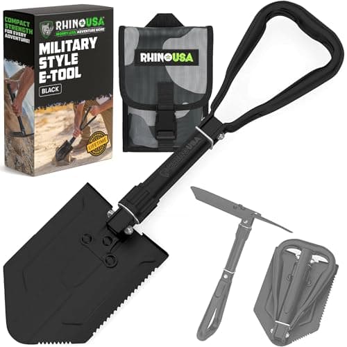 Rhino USA Folding Shovel