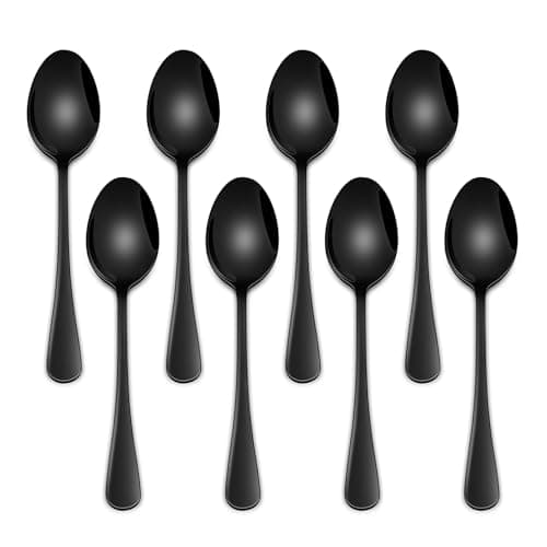 Black Coffee Spoon Set
