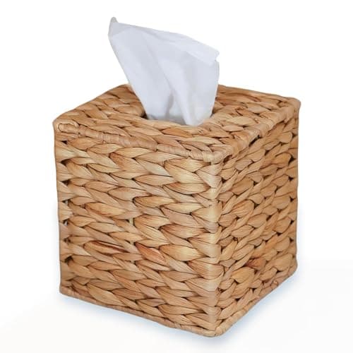 Wicker Hyacinth Tissue Box