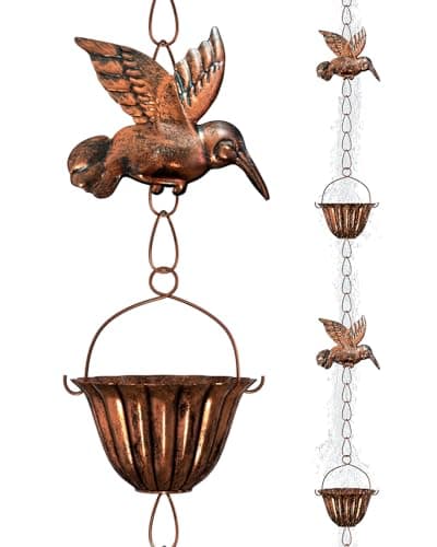 Hummingbird Rain Chain