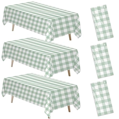Sage Green Gingham