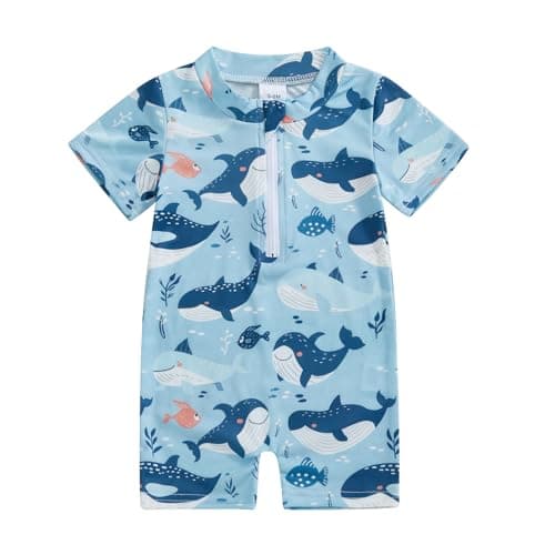 Sea Animal Zip Suit