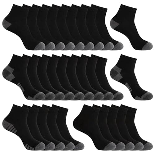 30-Pack Ankle Socks