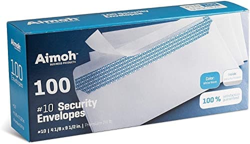 Security Envelope Pack