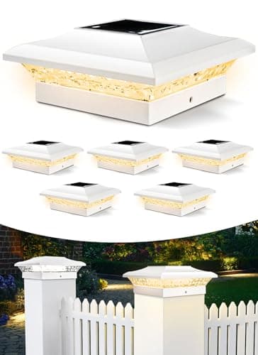 6-Pack Solar Post Caps