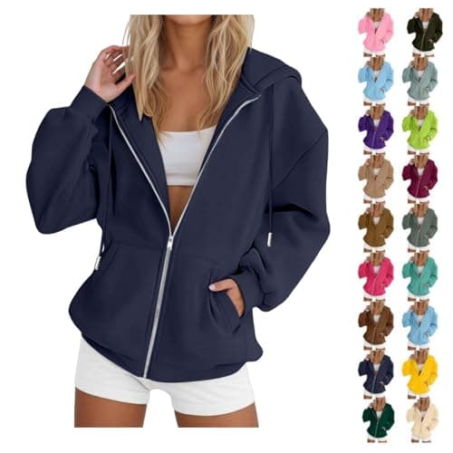Zipper Basic Hoodie