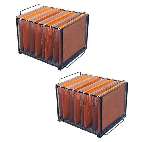 Stackable Metal File Crates