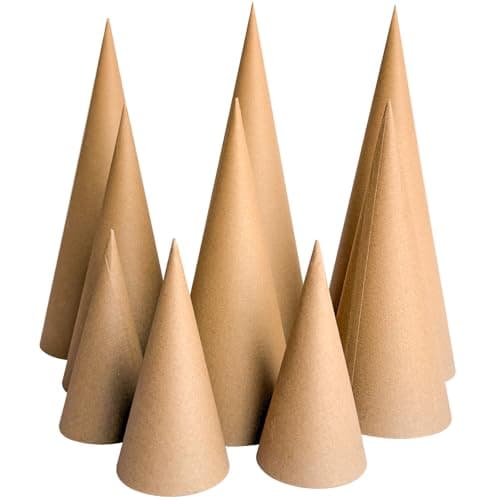 9-Pack Craft Cones