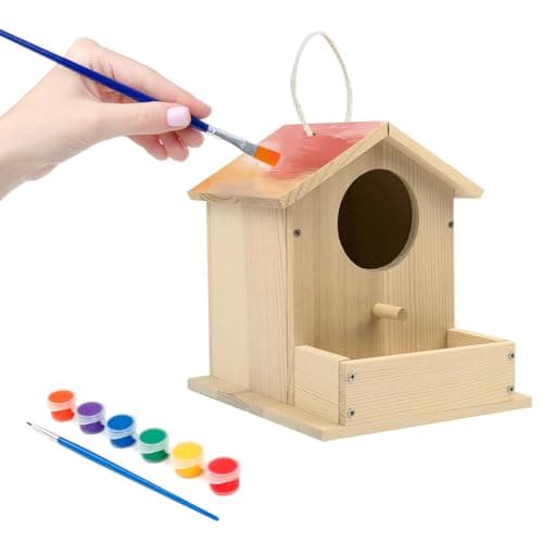 Wooden DIY Birdhouse Kit