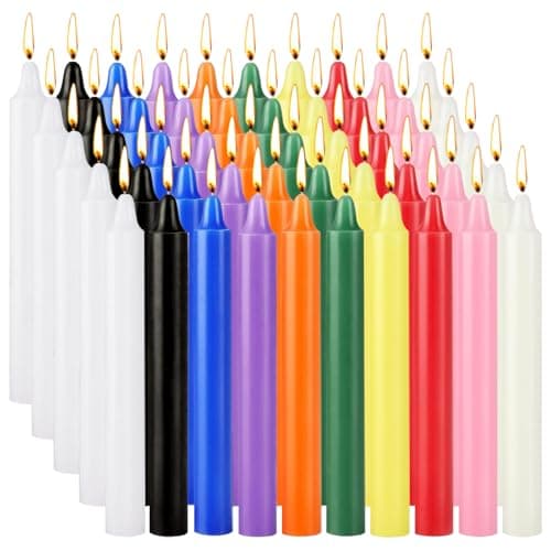 100-Pack Color Spell Candles