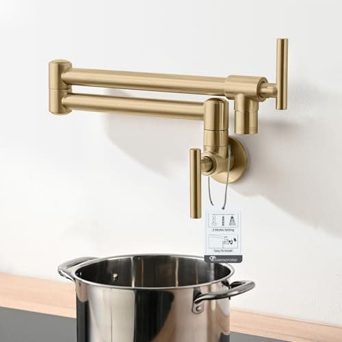 Retractable Brass Pot Filler