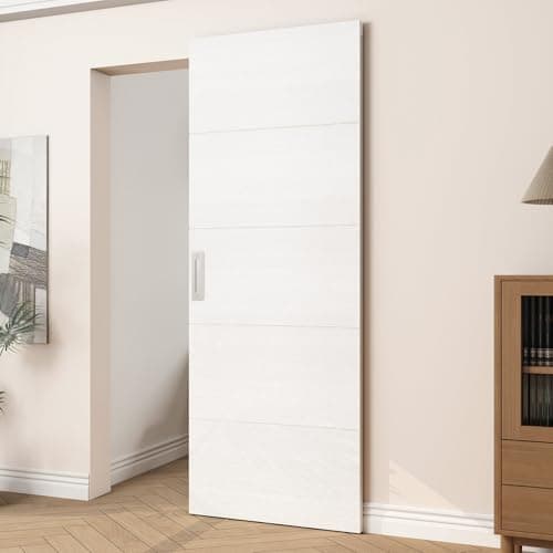 Concealed White Door