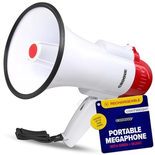 Rechargeable Mini Bullhorn