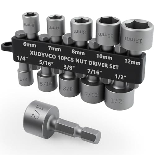 10‑Piece Nut Driver Set