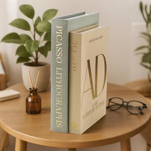 Sleek Faux Book Boxes