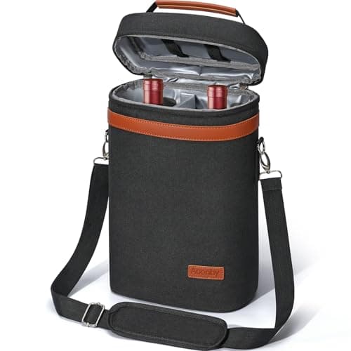 Insulated 2-Bottle Tote