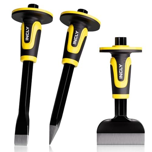 Hand-Guard Masonry Chisels