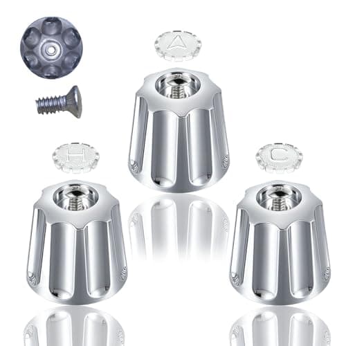 3-Piece Metal Knob Set
