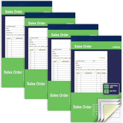 Multi-Pack Carbonless Receipts