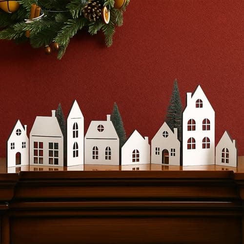Foldable Wooden Village