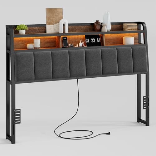 Ergonomic Storage Headboard