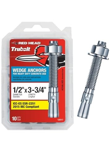 RedHead 1/2 Wedge Anchor