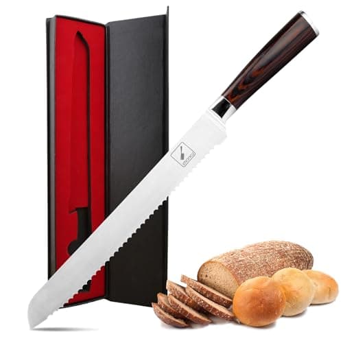 imarku 10-Inch Bread Knife