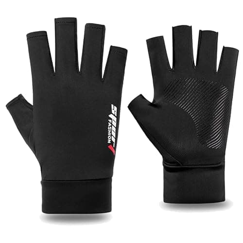 Fingerless Sun Cycling Gloves