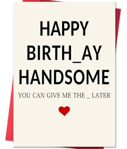 Funny Boyfriend Birthday