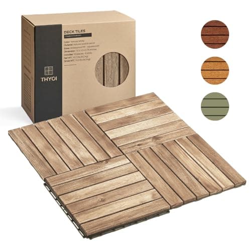 White Acacia Deck Tiles