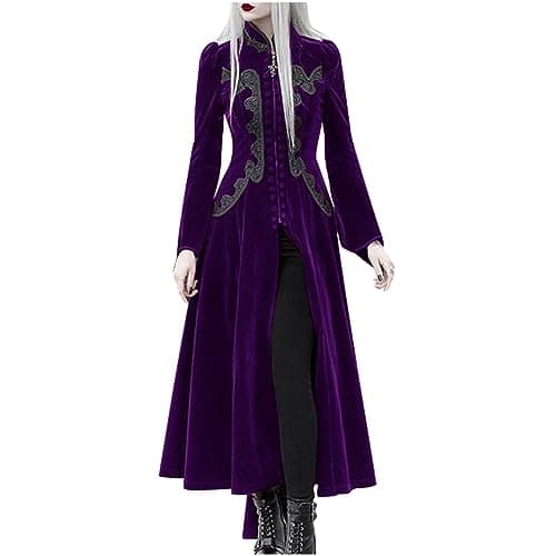 Velvet Steampunk Zip Dress