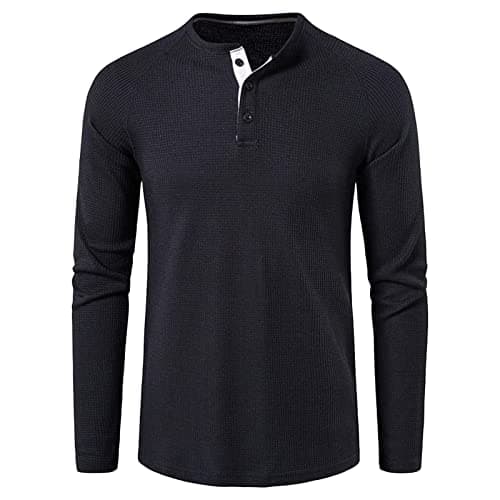 Waffle Henley Layer