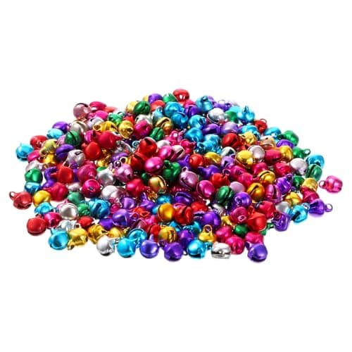 120 Multicolor Mini Bells
