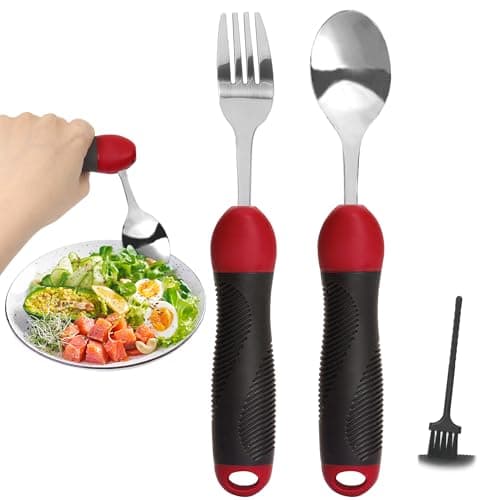 Swivel Weighted Utensil Set