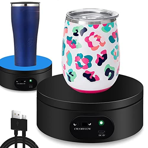 Rotating Tumbler Stand