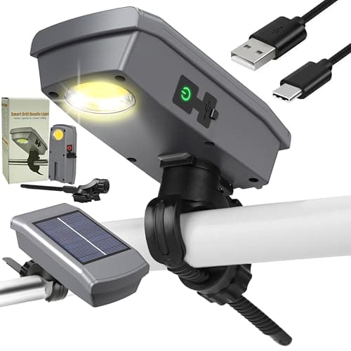 Solar USB-C Grill Light