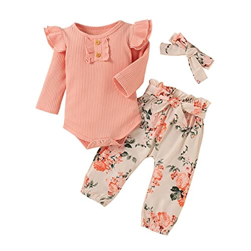 Ribbed Romper Set