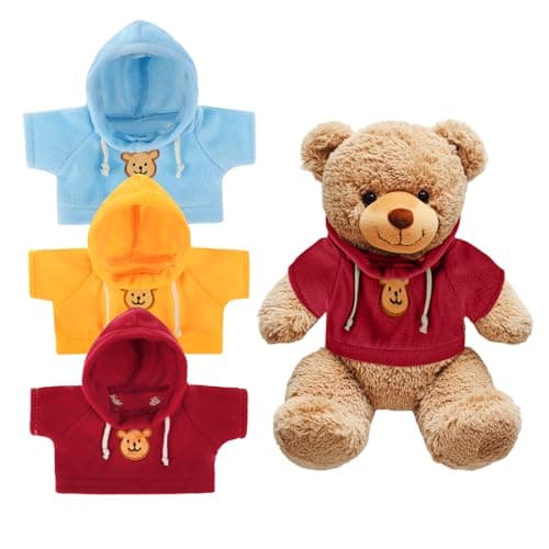 3-Pack Plush Animal Clothes