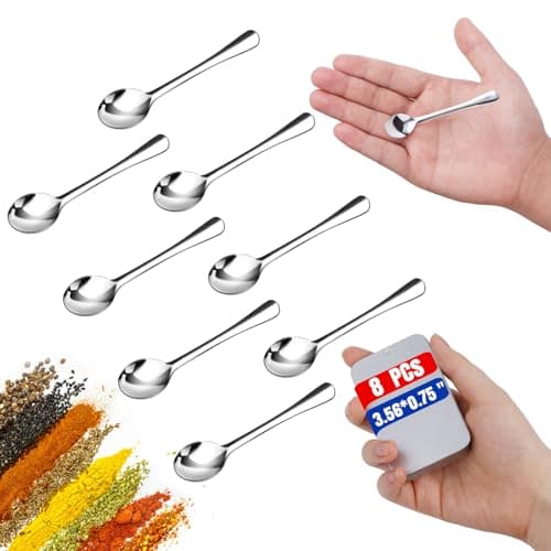 Aosnare Stainless Mini Spoons