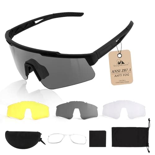 Interchangeable Tactical Goggles