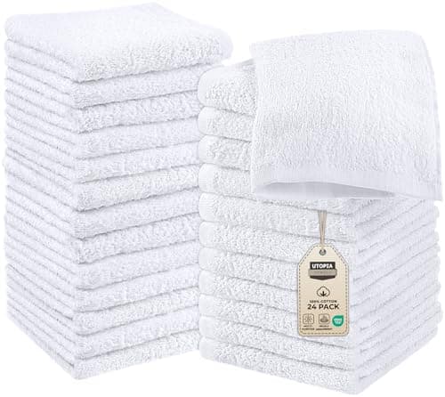 Utopia Premium Washcloths