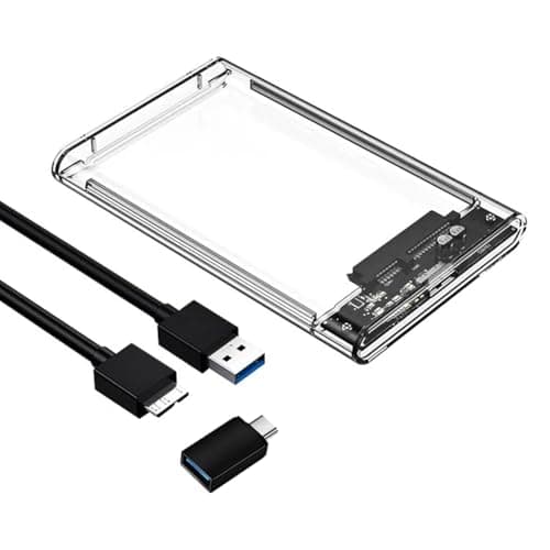 Clear 2.5" SATA Enclosure