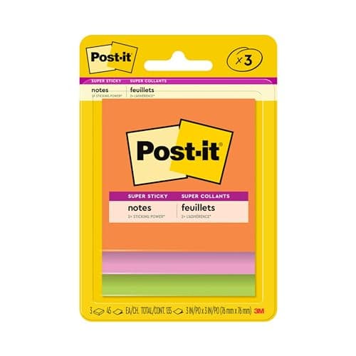 Post-it Super Sticky 3-Pack