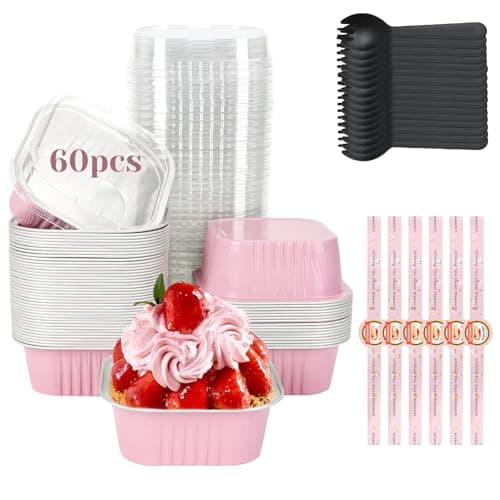Mini Square Baking Cups